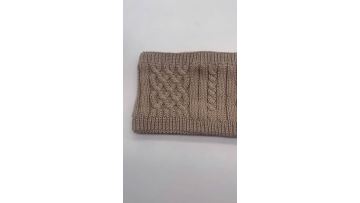 CF-W-0009 KNITTED SCARF (1)