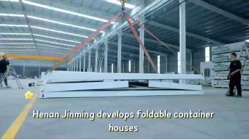 Henan Jinming has developed foldable container houses that are quick to assemble and easy to install.