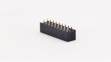 2.0mm Pitch Female header Connector Dual Row Straight H4.3mm*W4.5 2*9P