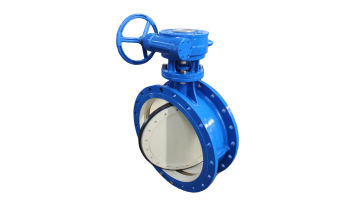 Flanged butterfly valve