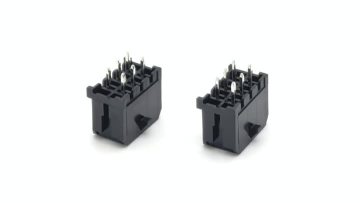 Wafer MLX3.0 2*3P Non-K PA66 Housing Male Shell Connector