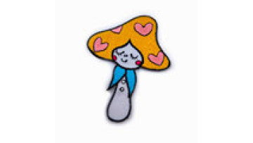 Kunshan Krell Fashion Custom Embroidery Patches  Self-adhesive Embroidery Iron on Patches1