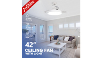 1stshine LED Ceiling Fan with Remote Control and Retractable Blades1