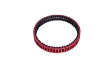 BOLEDON New Vacuumed Timing Belts T10 560 Red Black Packing Machinery Belts1
