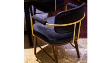 Cheap price modern furniture coffee shop rope and wood handmade chairs for restaurant1