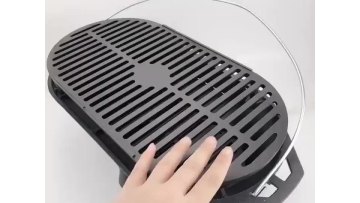 cast iron wood burning stove for BBQ1
