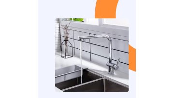 Amazon High End Copper Deck Mounted Single Handle Kitchen Mixer1