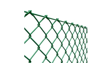 Pvc Coated Green Ground Stadium Fencing Trellis Gates Low Carbon Steel Fencing1