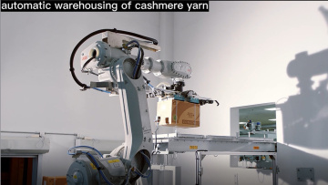 Warehousing of Consinee finished cashmere yarn 