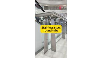 Stainless steel round pipe handrail