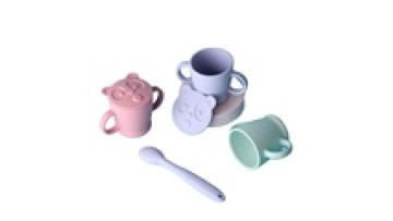 Silicone Baby Drinking Cup Water Foldable Cup1
