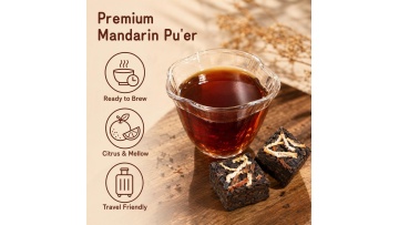 2026 Iceland Citrus Ripe Puer 8g Mini Square Tea