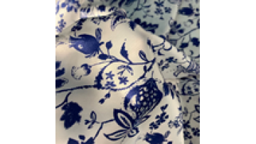 Polyester Silk Elastic Woven Digital Printed Silk Floral Stretch Shiny Satin Spandex Fabric1
