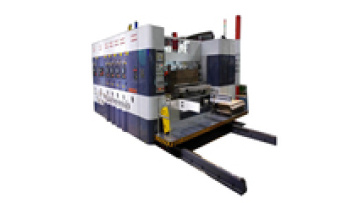 Canghai High Speed Semi-automatic Flexo printing Slotter Rotary Die Cutter five colour Electric printing machine1