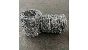 Galvanized PVC barbed wire