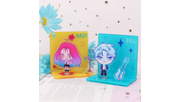 Cartoon Custom Magnetic Rotating Stage Standee Customization Acrylic Refrigerator Sticker Cartoon Cute1
