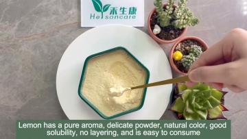 Lemon freeze dried powder