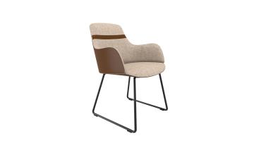 Luxury Metal Frame Dining Room Furniture Fabric Chairs Upholstered Dining Chair for Sale Ergonomic Desk Chair