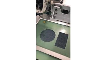 Large platform sewing machine