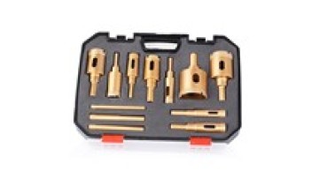 ZHIXIN High Quality 12PCS 6-35mm Diamond-coated Drill Bit Set Hole Saw Kit for Glass, Marble, Granite, Tile and Ceramic1