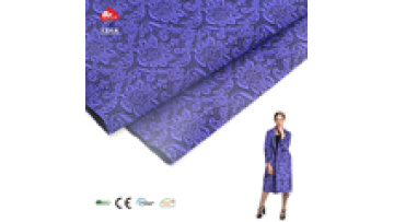 Customized Design Luxury 98%polyester 2%spandex Blend Knit Thickening Jacquard Fleece Fabric for Garment1