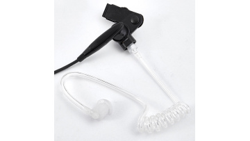 Ecome Walkie Talkie Headset Acoustic Tube Earpiece  Two Way Radio Earpieces Walkie Talkie PMLN71581