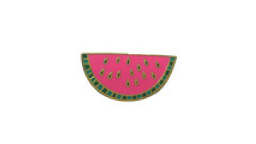 Custom Different Fruit Hard Enamel Pin Badges with Yellow Rubber Clutch1