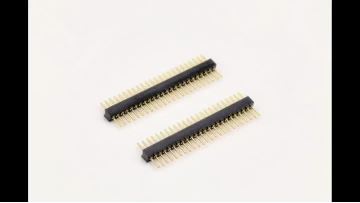 1.27mm Pitch Machined Pin header Connector Straight H2.2mm 1*23P