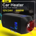 Diesel Heater 5KW 12V 24V Air Car Heater Parking Heater With Remote Control LCD Monitor for Motorhome Trucks