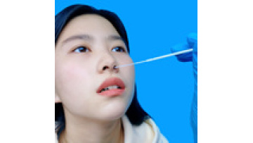 Medical consumptive material nasopharyngeal nasal non-irritating sterile medical flocked swab1