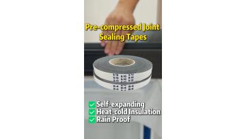 Self-Expanding Sealing Tape for Window Frame Joints