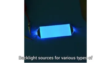 High-Temperature Resistant Square Dimmable Industrial Control Mercury-Free Design LED Instrument Light Guide Plate Backlights1