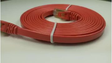 video cat7 flat cable red (3)