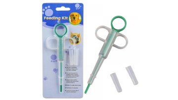Pet Medicine Feeder Cat Dog Puppy Pill Dispenser