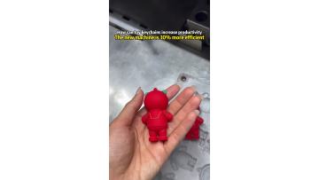 PVC 3D Red Bear