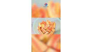  TS-X200: Ideal Fruit Washer for Papaya!