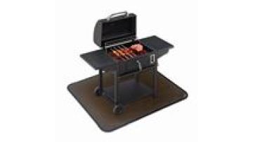 Under Grill Mat Anti-Slip BBQ Floor Mats Easy to Clean Reusable Double-Sided Fireproof Grill Pad Oil-Proof Waterproof Pit Mat1