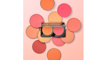 2 Colors Blush Highlighter Palette Cream or Powder blusher private label blush1