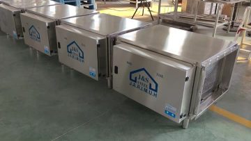 Stainless Steel Kitchen Range Hood Air Purifier1