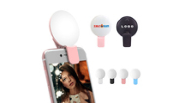 Mini Rechargeable Selfie Ring Light with Phone Clip for TikTok & Makeup1