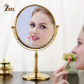 ZGRK Bath Mirror 1X/3X Magnification Wall Mounted Finish Bathroom Accessories Adjustable Cosmetic Mirror 2-Face Bathroom Mirror