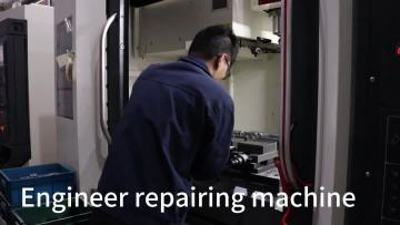 Machinery and equipment engineer at work