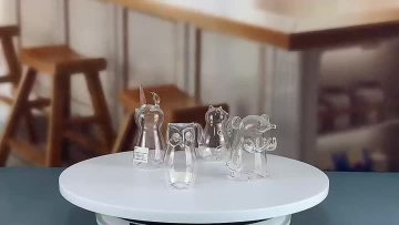 glass spice salt and pepper shaker bottle set
