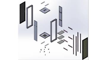 Cabinet assembly drawing