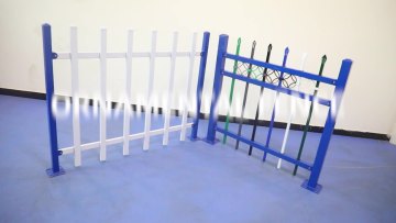 high high standard Galvanized Palisade 1 Metal Picket Fence1