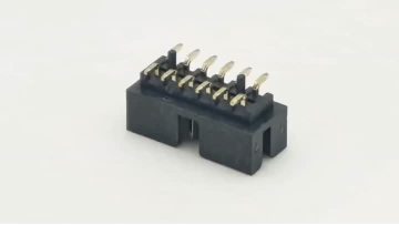 2.0mm Pitch Box header Connector SMT With Post H6.35mm 2*6P