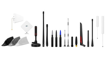 Communication Antenna With LOGO