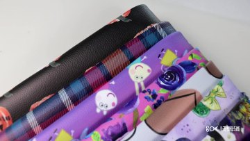 Vinyl Faux Leather Sheets Custom Printed Synthetic Faux Leather for Girls Hair Bows And Shoes1