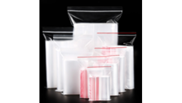 customize Zip lock plastic transparent PE material packaging bag1