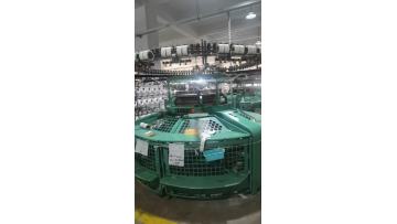 Circular loom, knitting machine